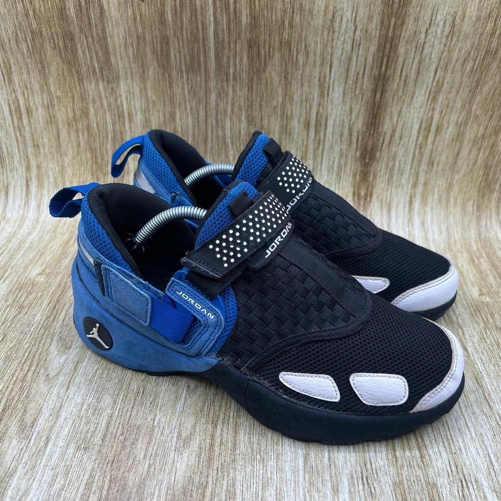 Jordan Trunner LX OG Women's Size 8 Youth 6.5Y Black Blue Sneakers 905223-007